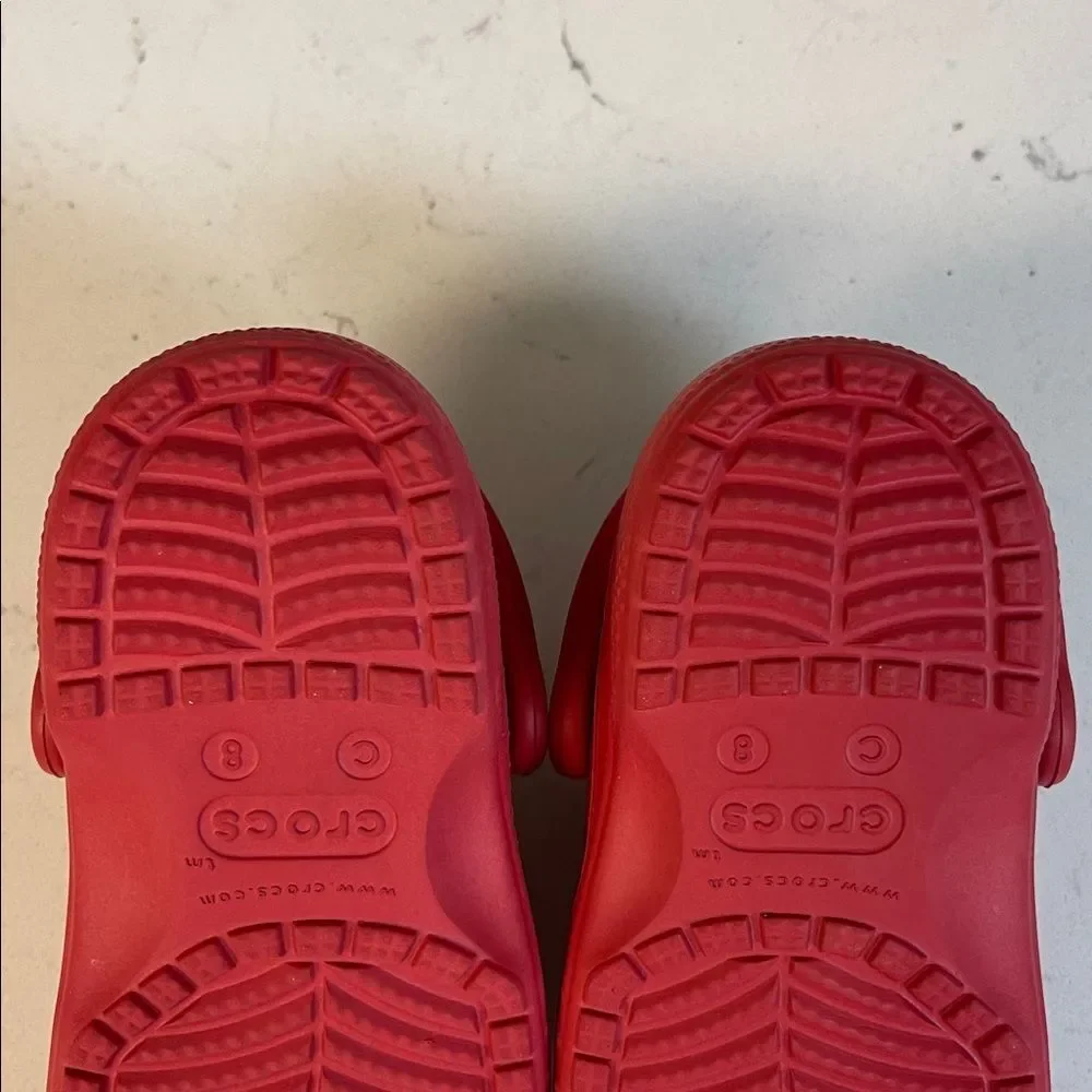 Crocs Kids' Baya Clog 209290 Red Size 8